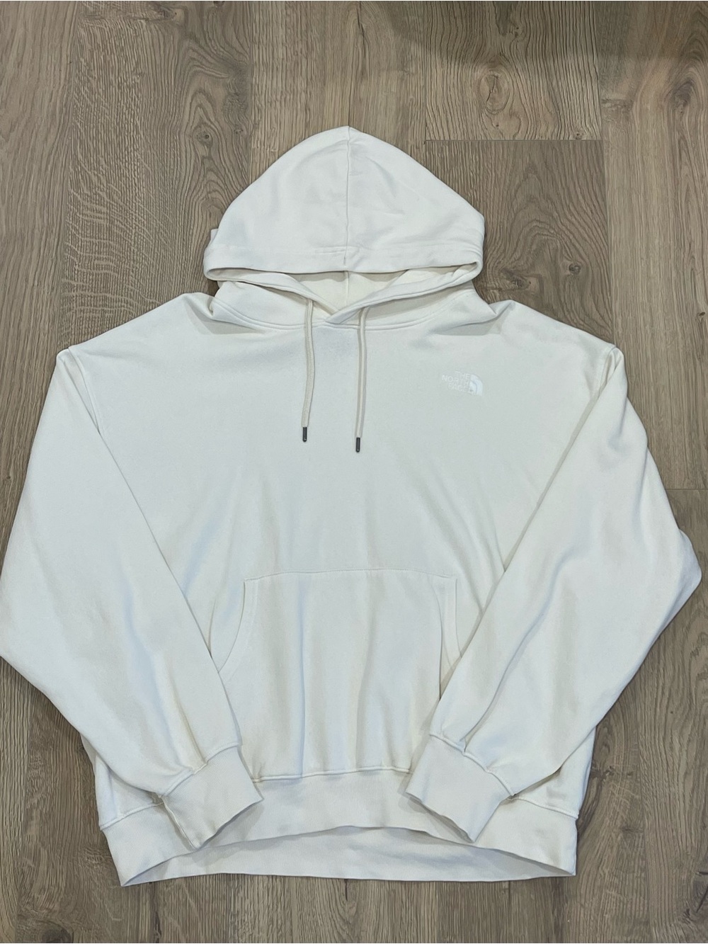 The North Face XXL Oversized Cream Hoodie